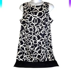 Alyx | Dresses | Alyx Black White 2w Circle Print Sleeveless Dress T202 |  Poshmark